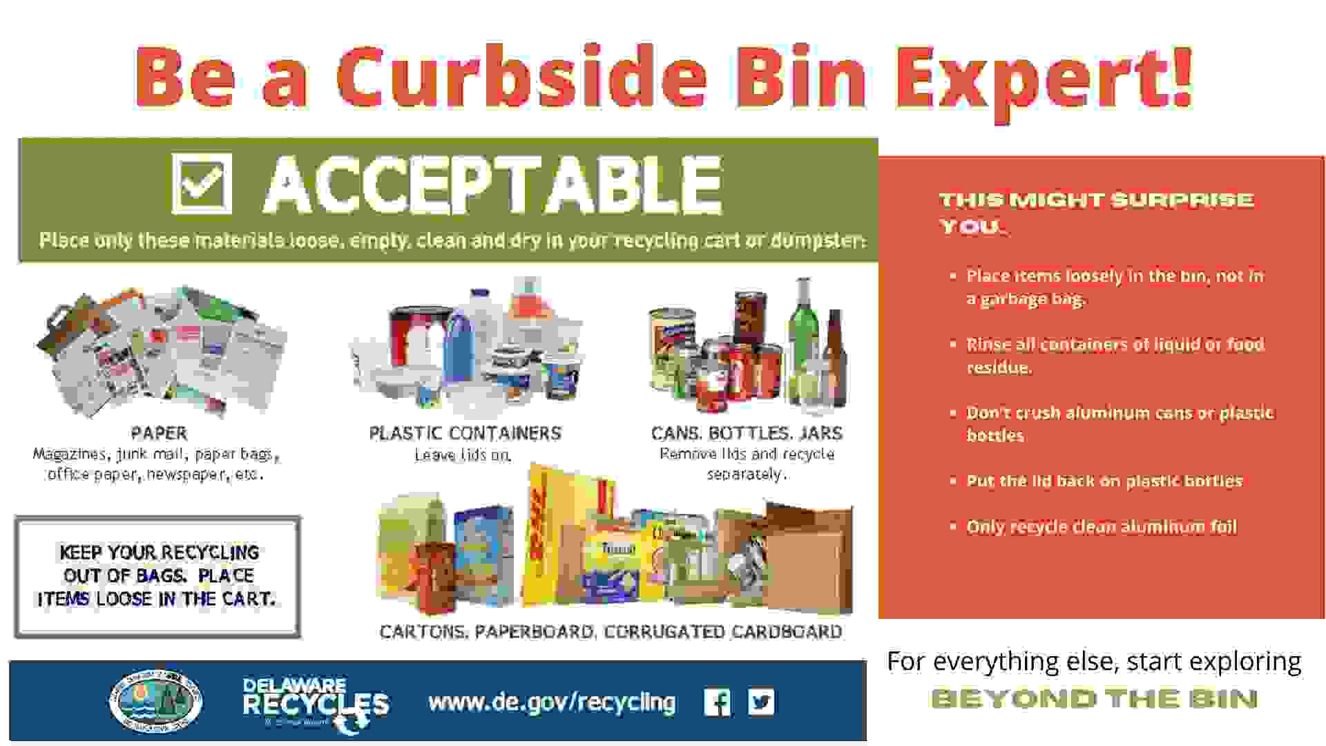 In The Bin Recycling Tips Beyond the Bin Recycling